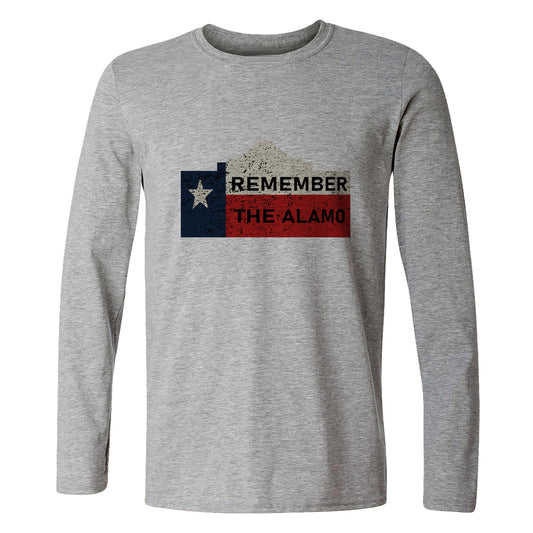 Remember The Alamo Long Sleeve T-Shirt