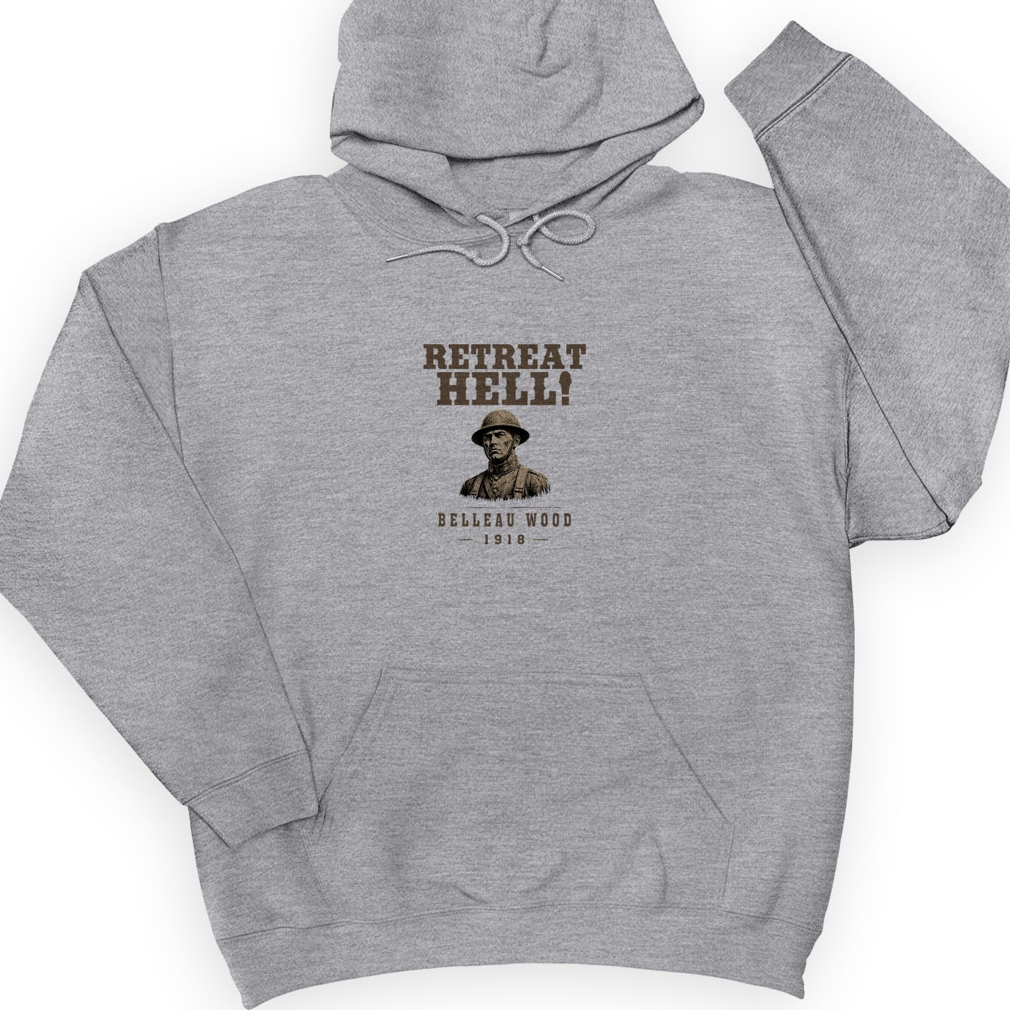Retreat Hell Bust Hoodie
