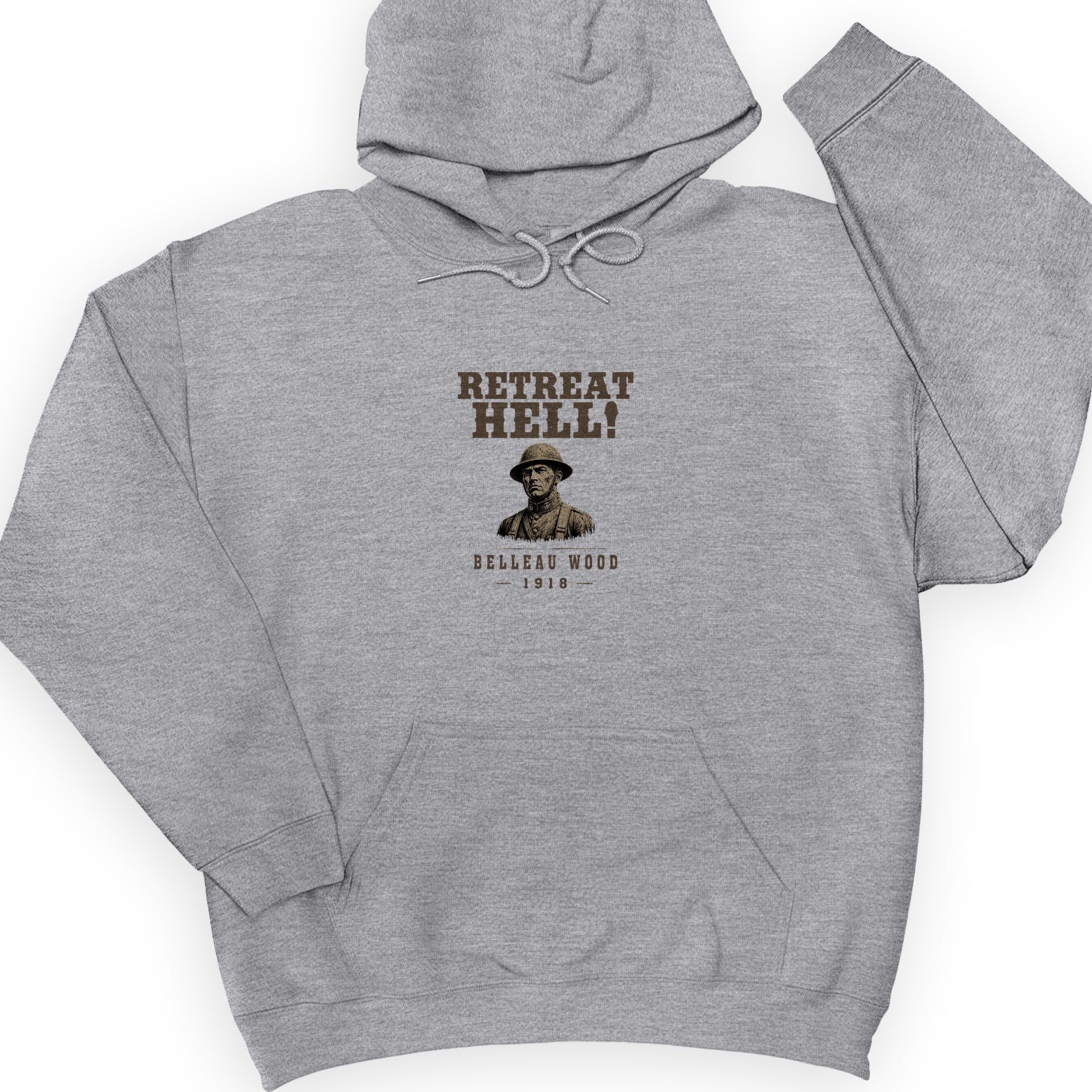 Retreat Hell Bust Hoodie