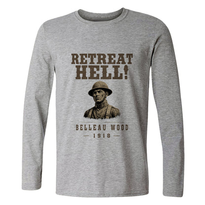 Retreat Hell Bust Long Sleeve T-Shirt