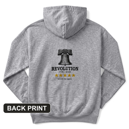 Revolution Back Print Hoodie