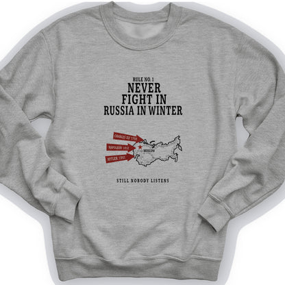 Russia In Winter Crewneck