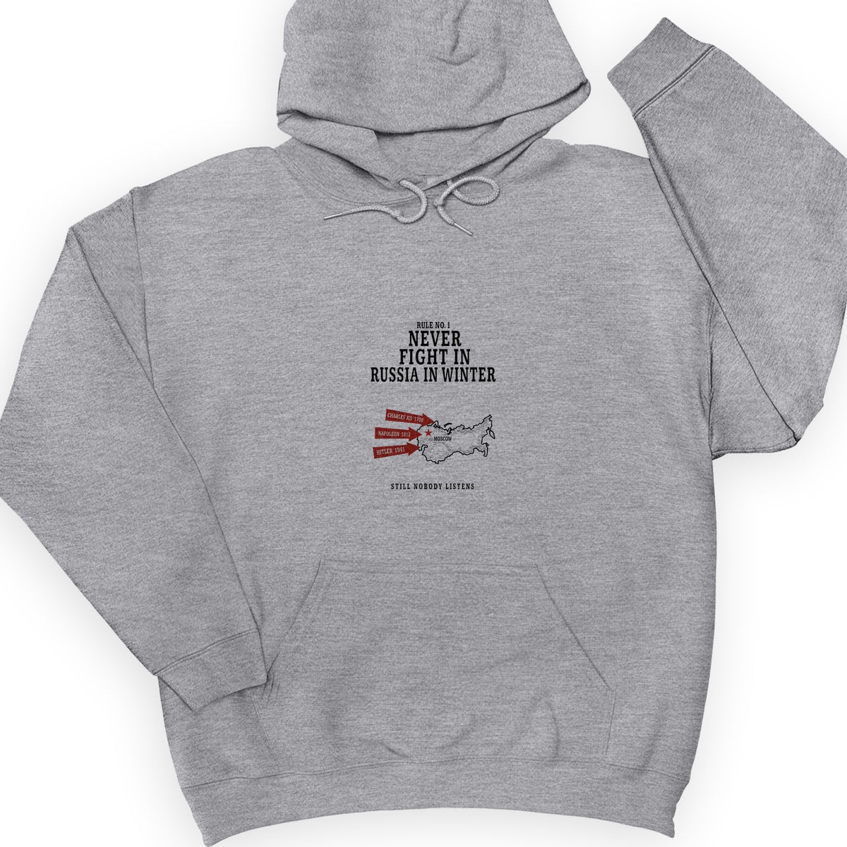 Russia In Winter Hoodie