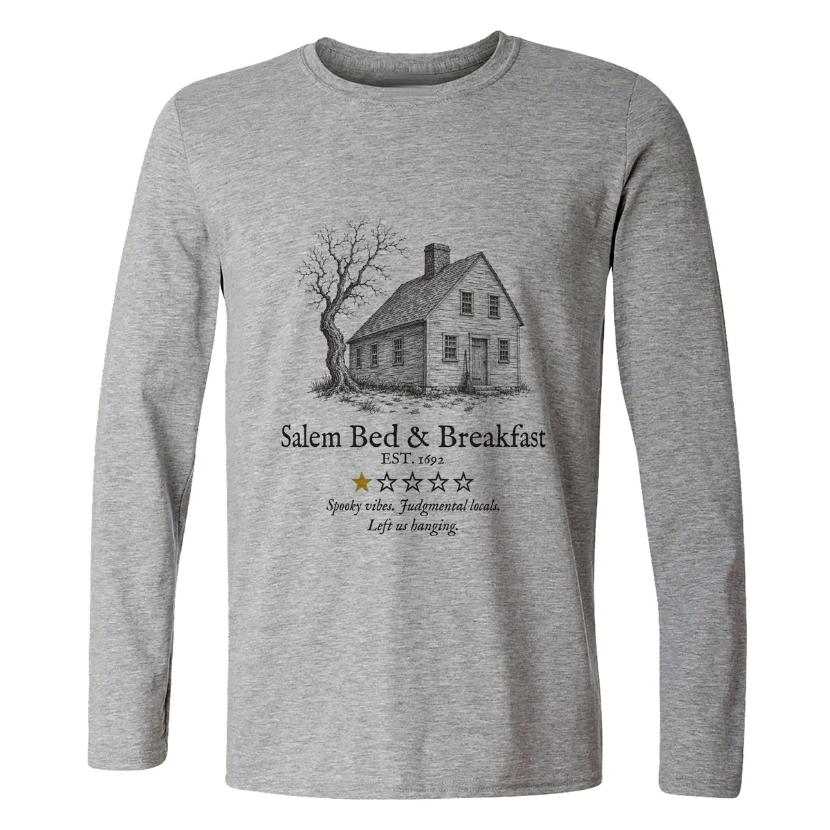 Salem Bed And Breakfast 1692 Long Sleeve T-Shirt