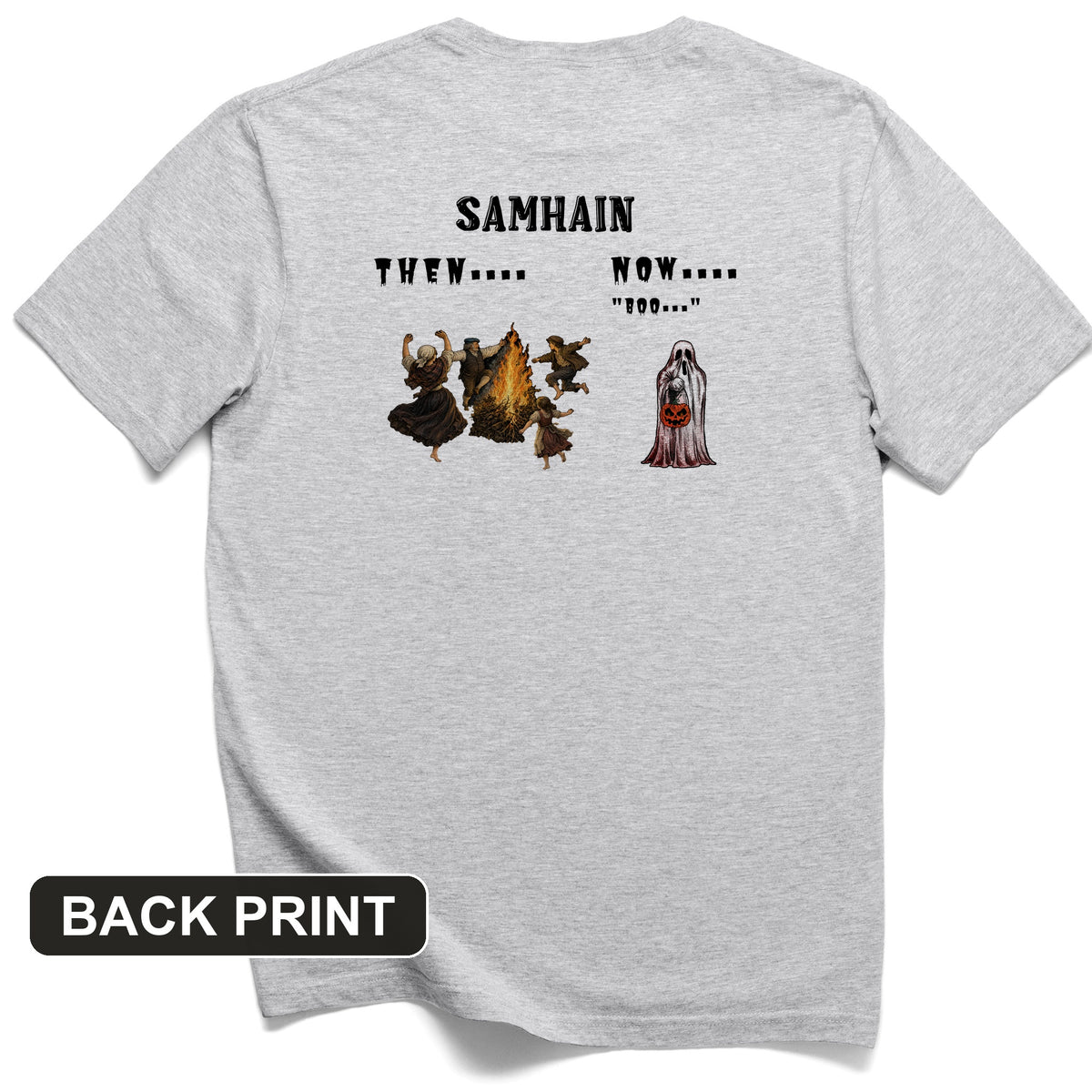Samhain Back Print T-Shirt