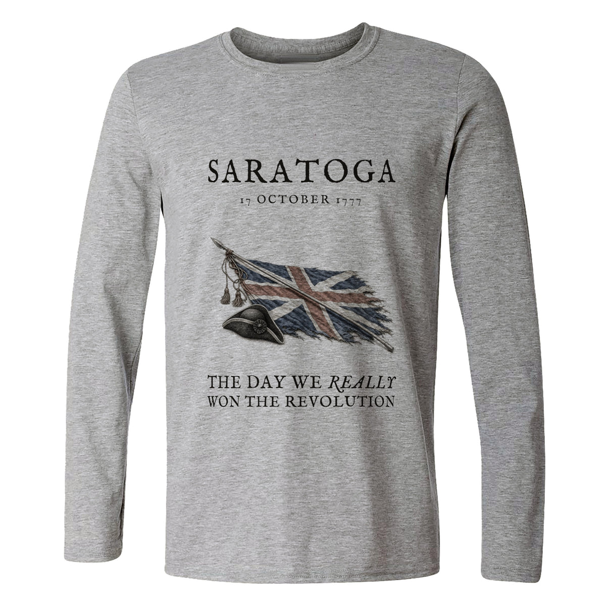 Saratoga 1777 Long Sleeve T-Shirt