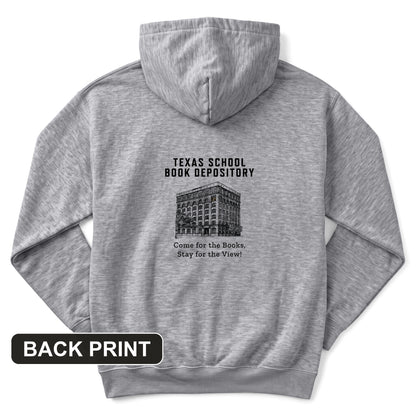 School Book Depository Back Print Hoodie