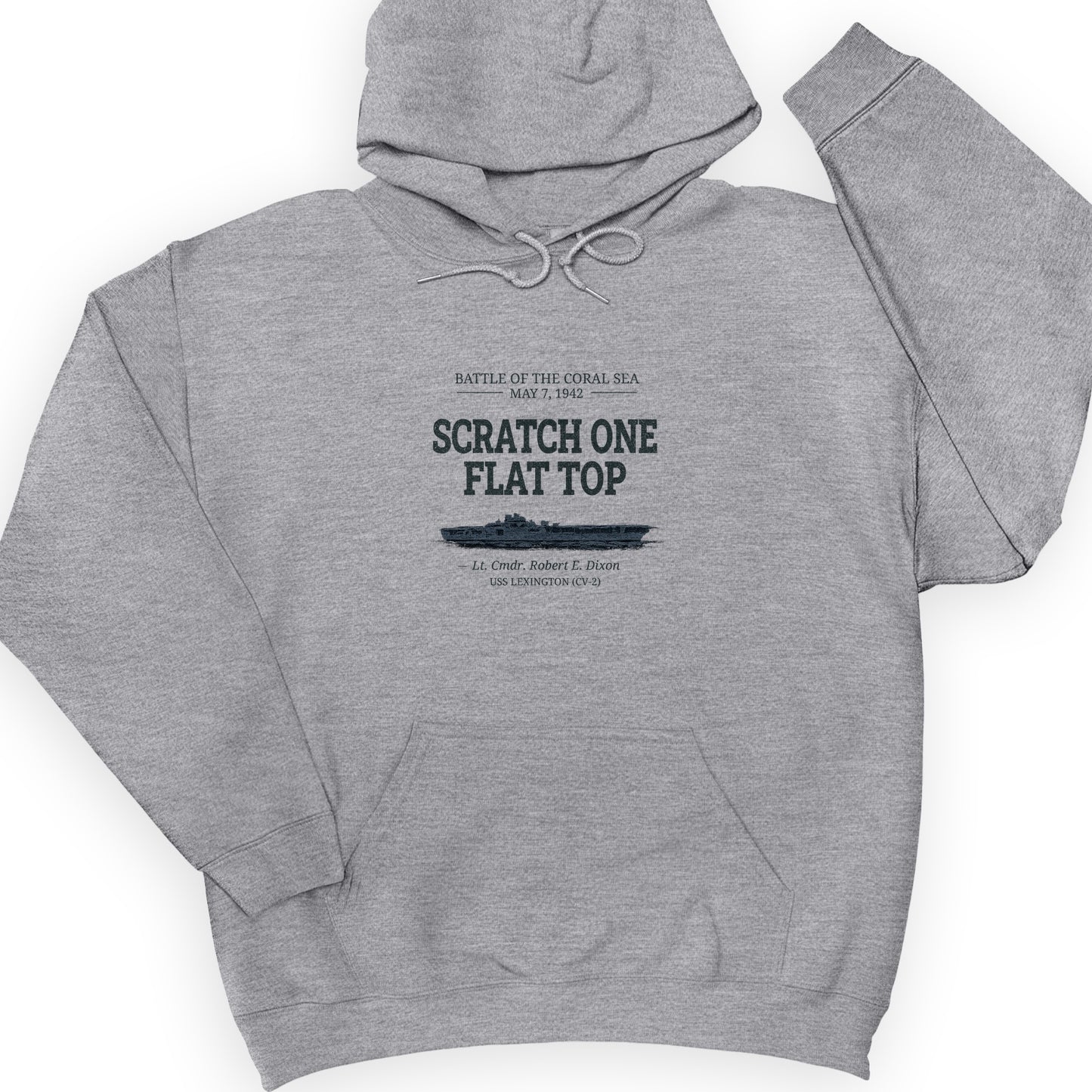 Scratch One Flat Top Hoodie