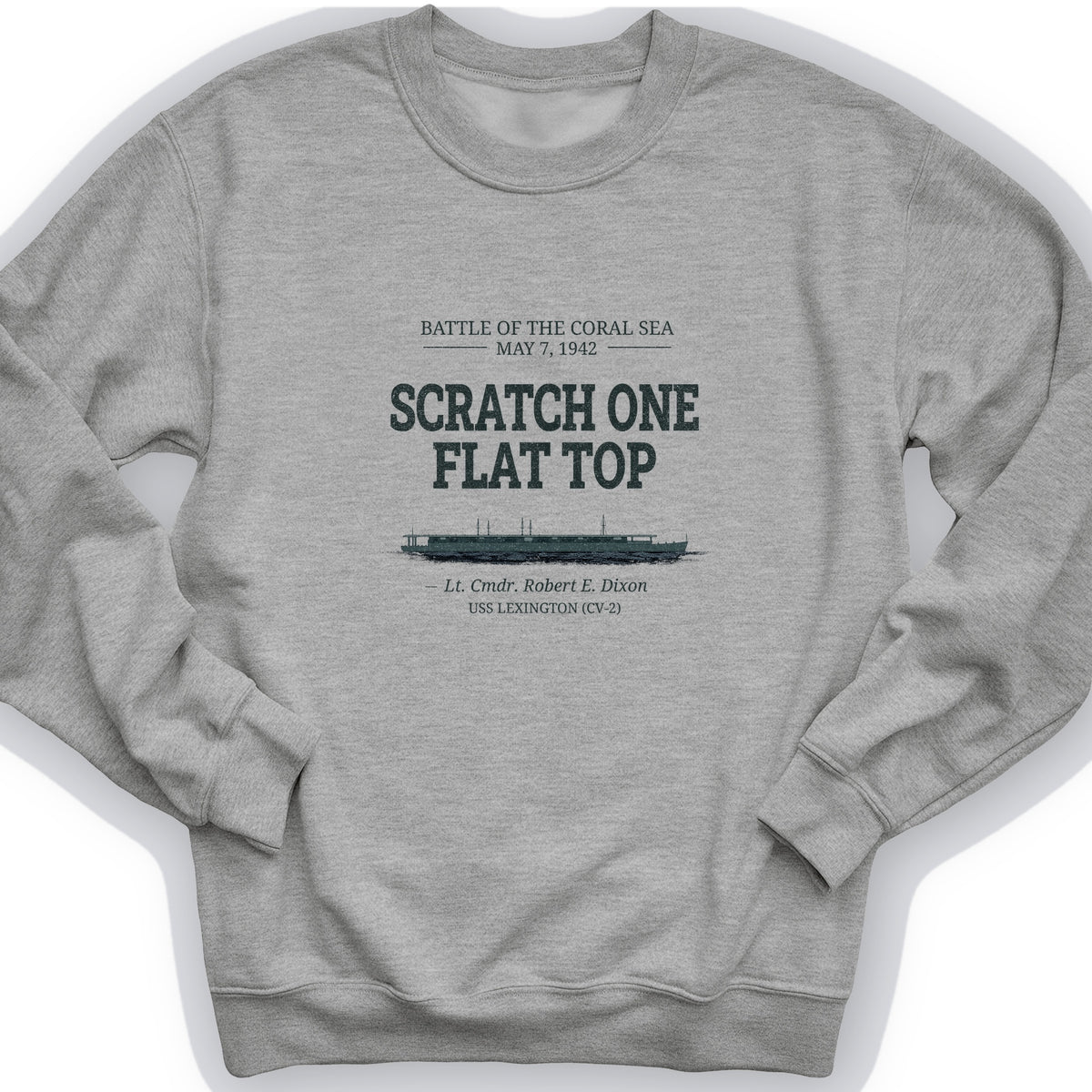 Scratch One Flat Top Crewneck