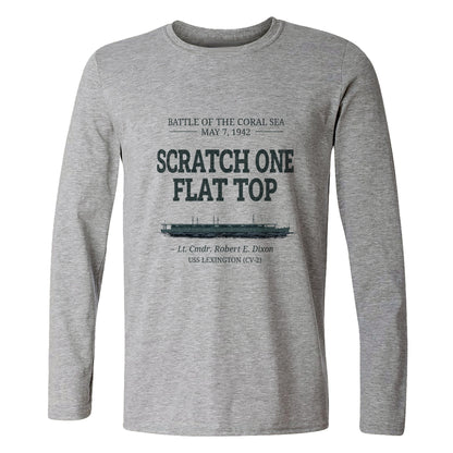 Scratch One Flat Top Long Sleeve T-Shirt