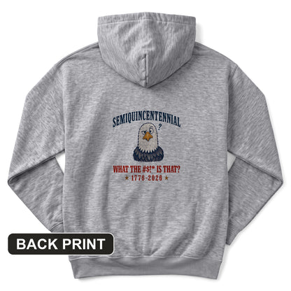 Semiquincentennial Eagle Back Print Hoodie
