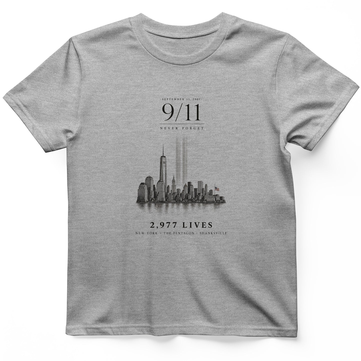 September 11 Never Forget T-Shirt