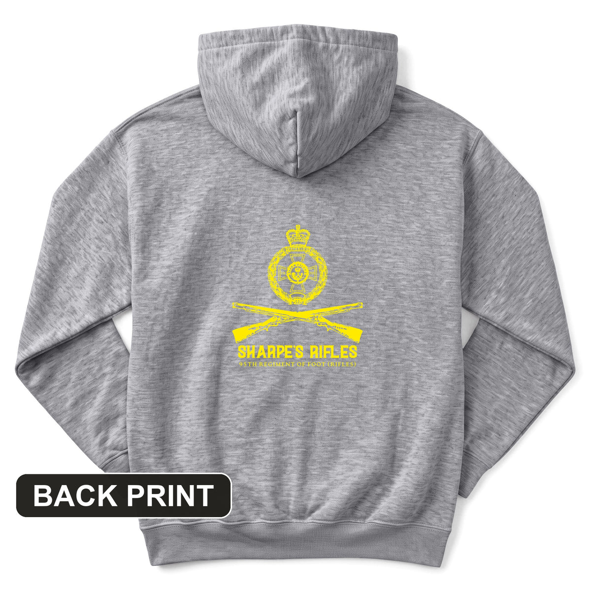 Sharpe's Rifles Back Print Hoodie