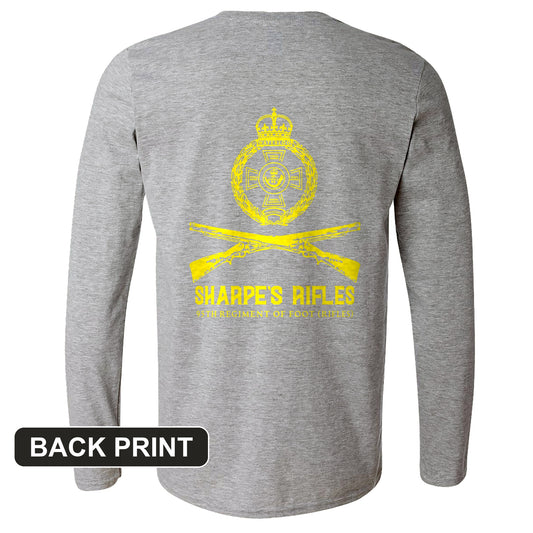Sharpe's Rifles Back Print Long Sleeve T-Shirt