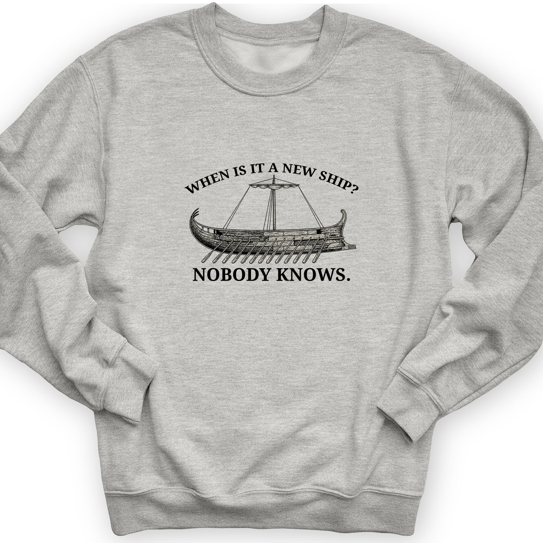Ship of Theseus Sweatshirt