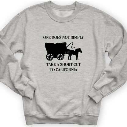Shortcut To California Crewneck