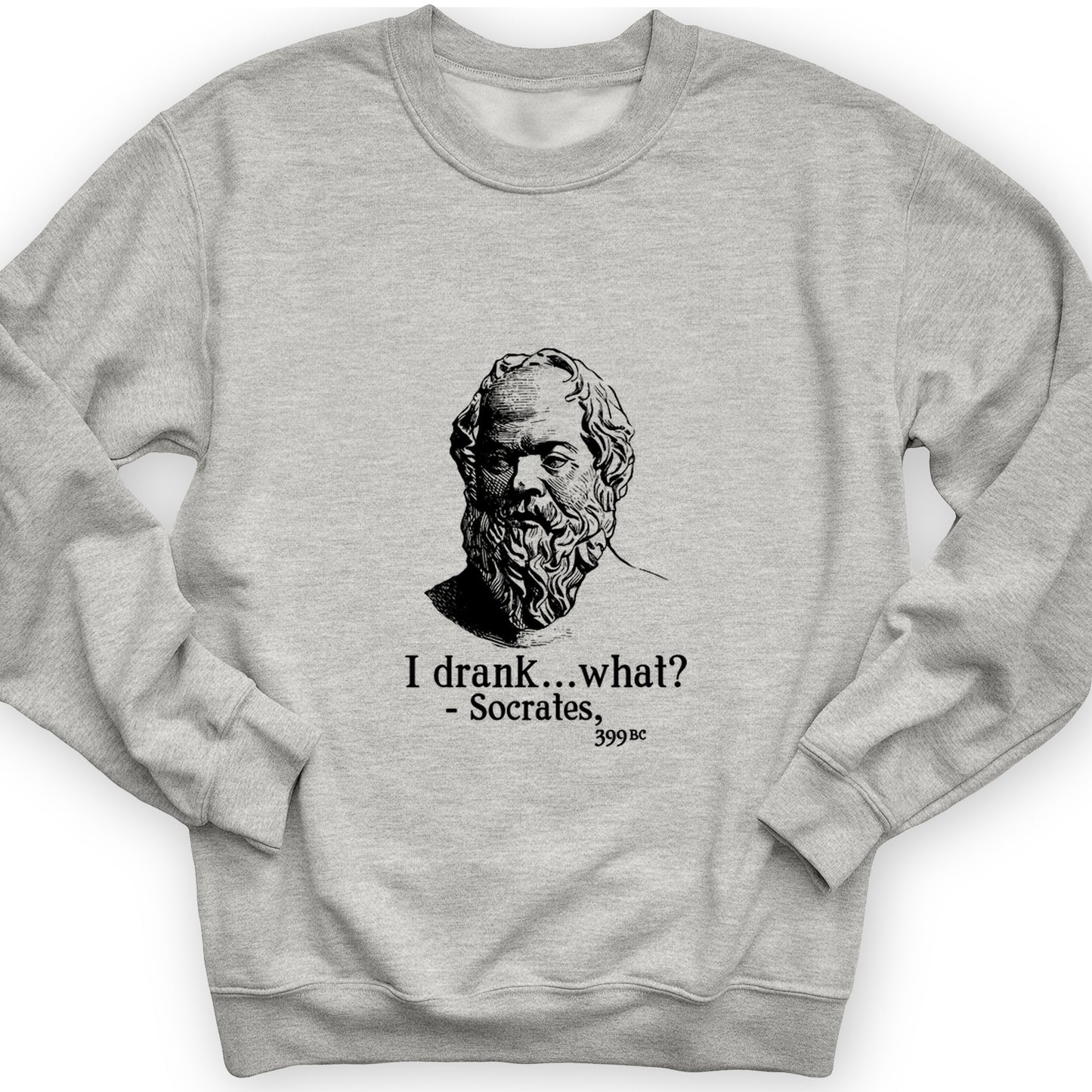Socrates I Drank What Crewneck