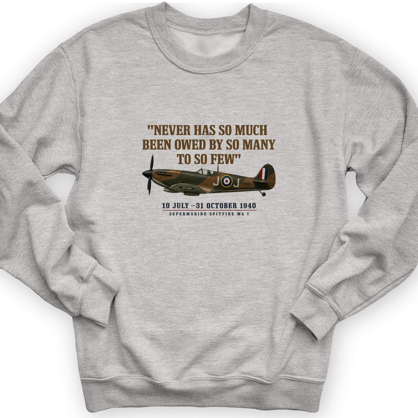 Spitfire So Few Quote Sweatshirt