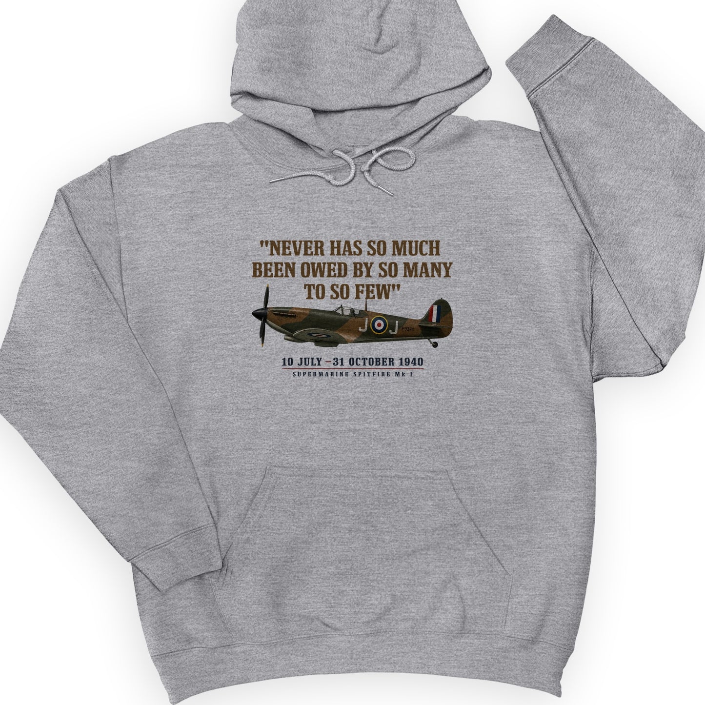 Spitfire So Few Quote Hoodie