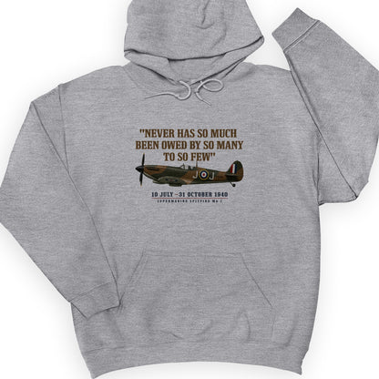 Spitfire So Few Quote Hoodie