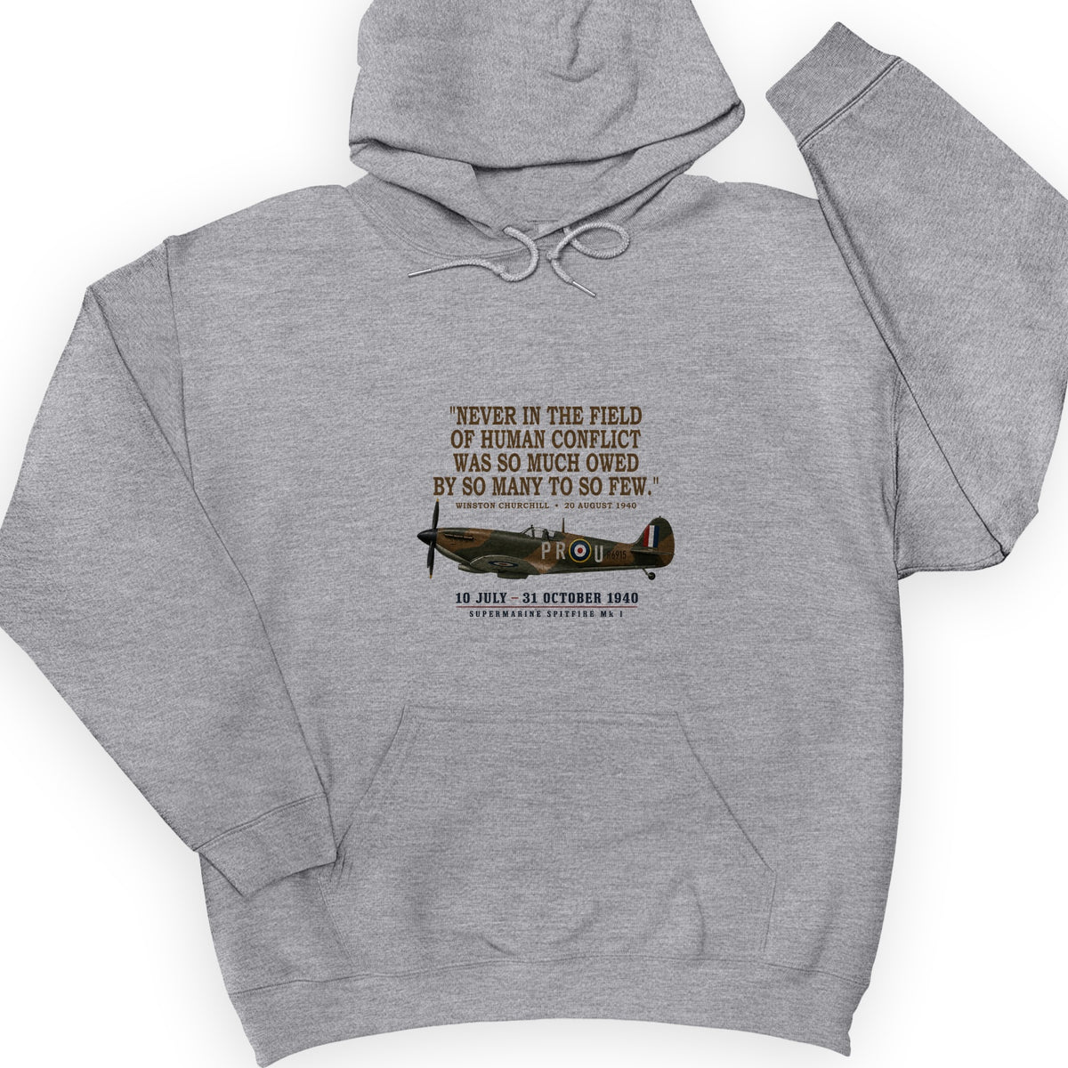 Spitfire So Few Quote Hoodie