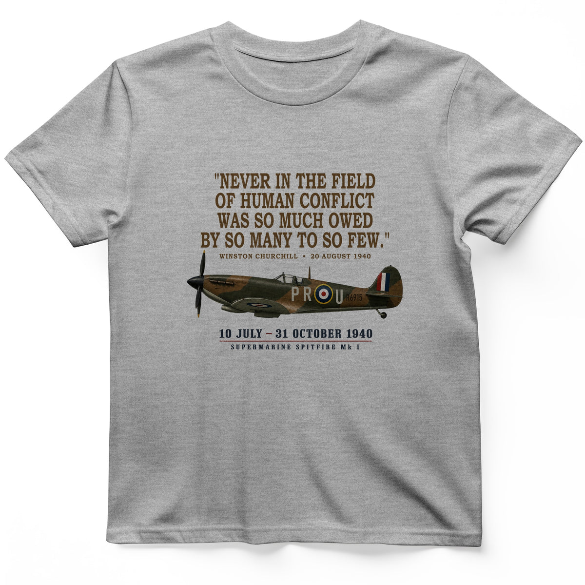 Spitfire So Few Quote T-Shirt