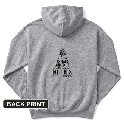 Stand and Fight Back Print Hoodie