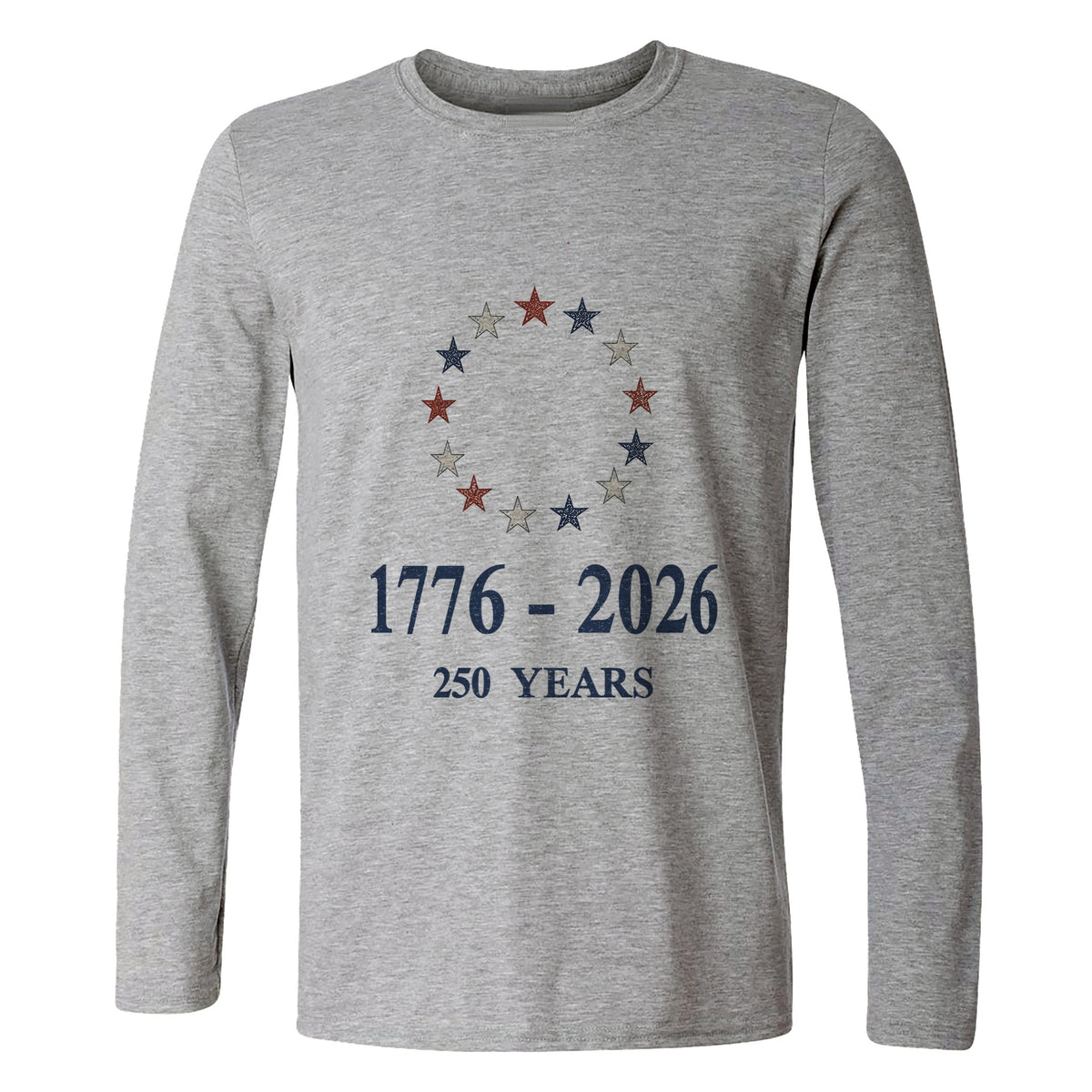 Stars Freedom Long Sleeve T-Shirt