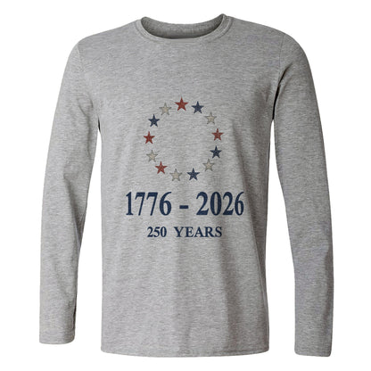 Stars Freedom Long Sleeve T-Shirt