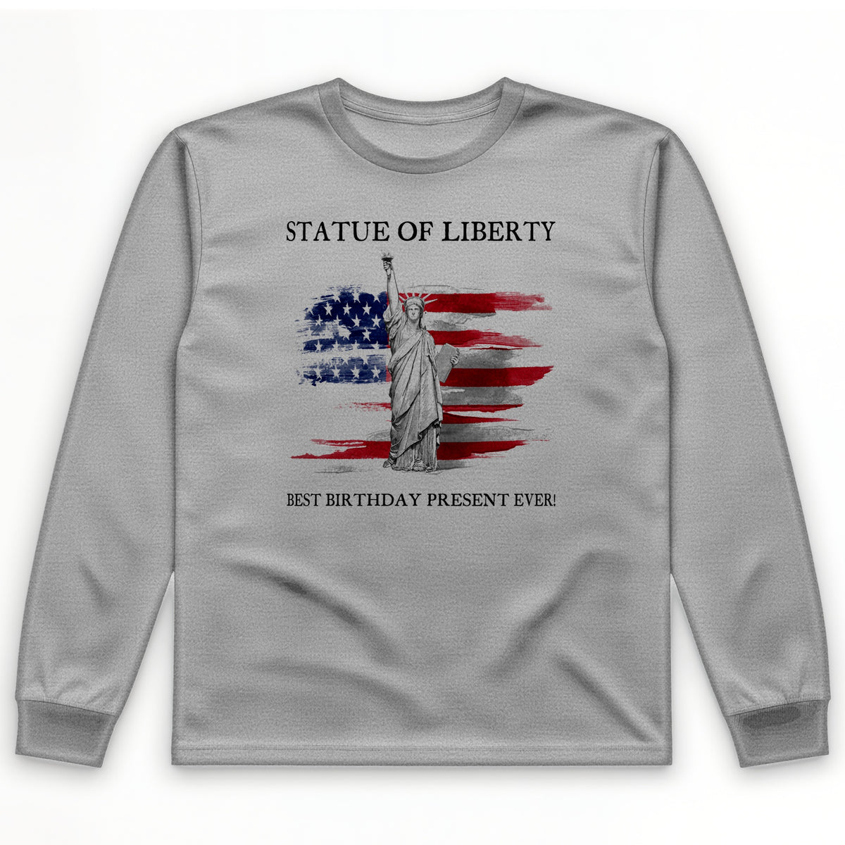 Statue Of Liberty Long Sleeve T-Shirt