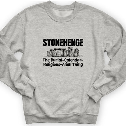 Stonehenge Burial Thing Crewneck