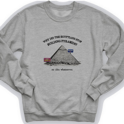 Stop Building Pyramids Crewneck