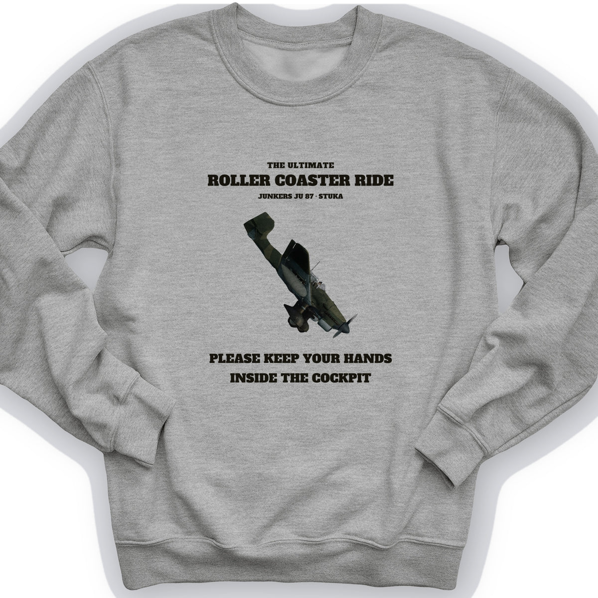 Stuka Roller Coaster Ride Crewneck