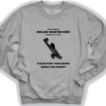 Stuka Roller Coaster Ride Crewneck