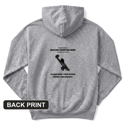 Stuka Roller Coaster Ride Back Print Hoodie