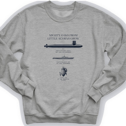 Submarine Evolution Acorns Sweatshirt