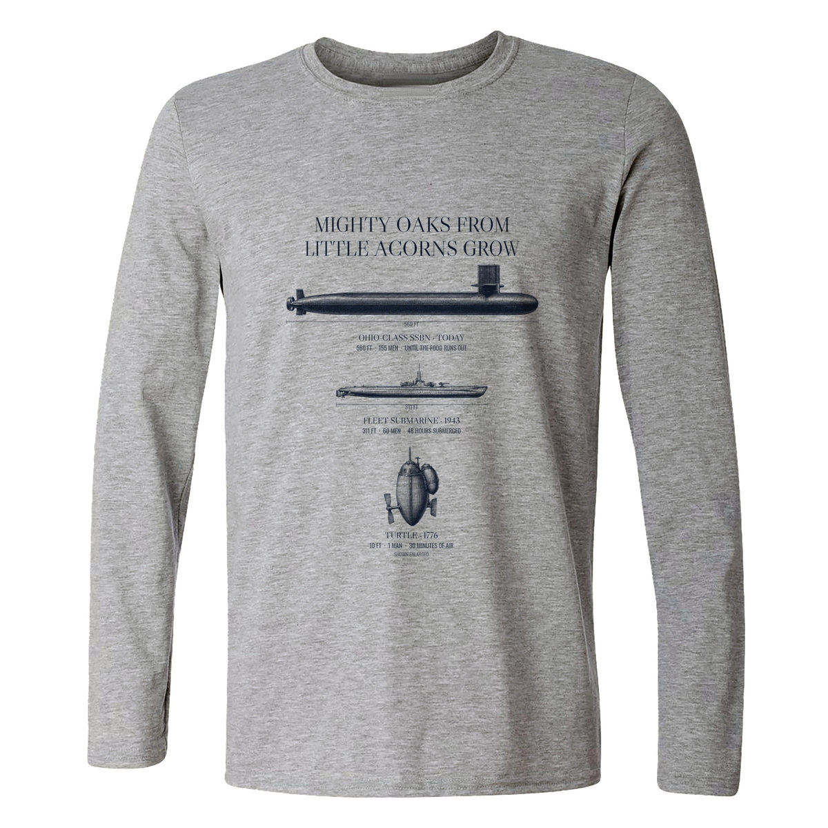 Submarine Evolution Long Sleeve T-Shirt