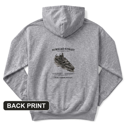 Surigao Strait Back Print Hoodie
