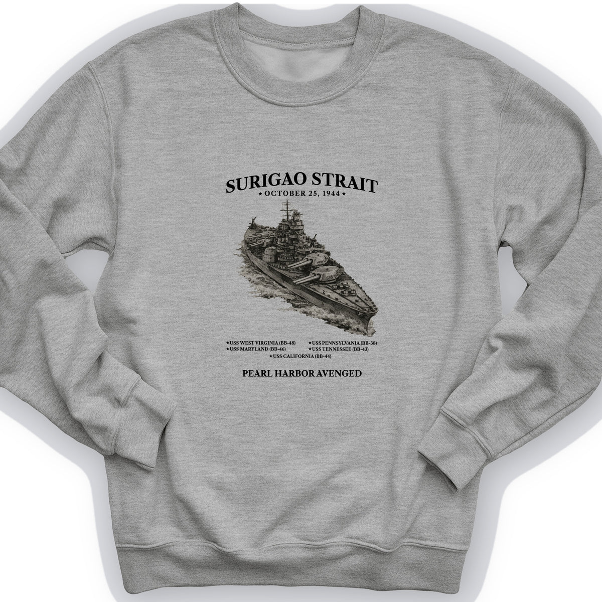 Surigao Strait Crewneck