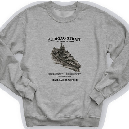 Surigao Strait Crewneck