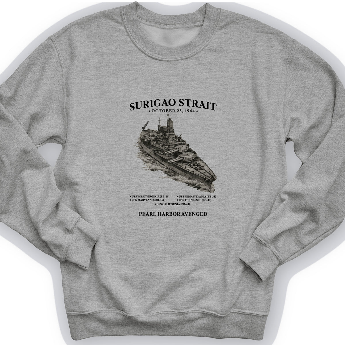 Surigao Strait Crewneck