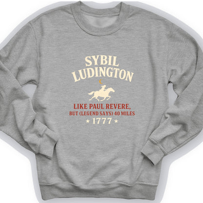Sybil Ludington Crewneck
