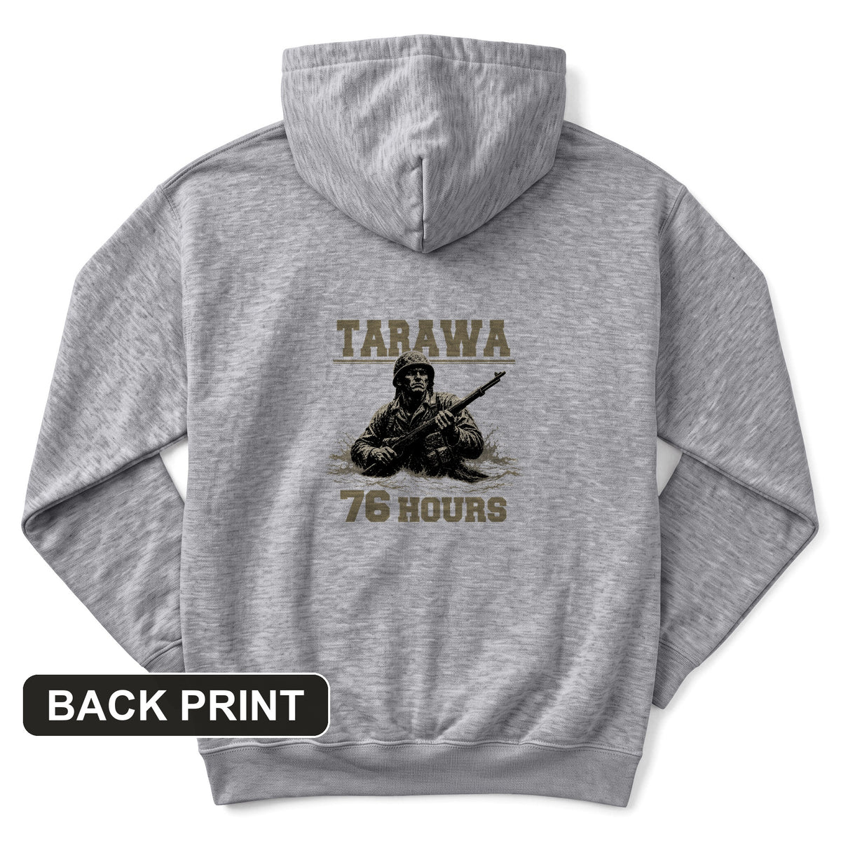 Tarawa Back Print Hoodie