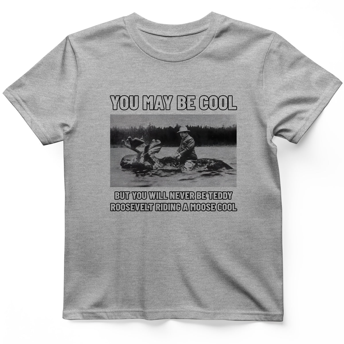 Teddy Riding Moose T-Shirt