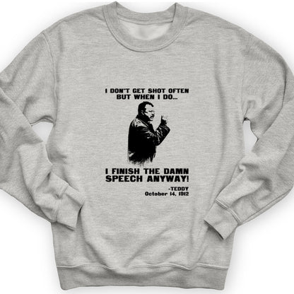 Teddy Speech Crewneck