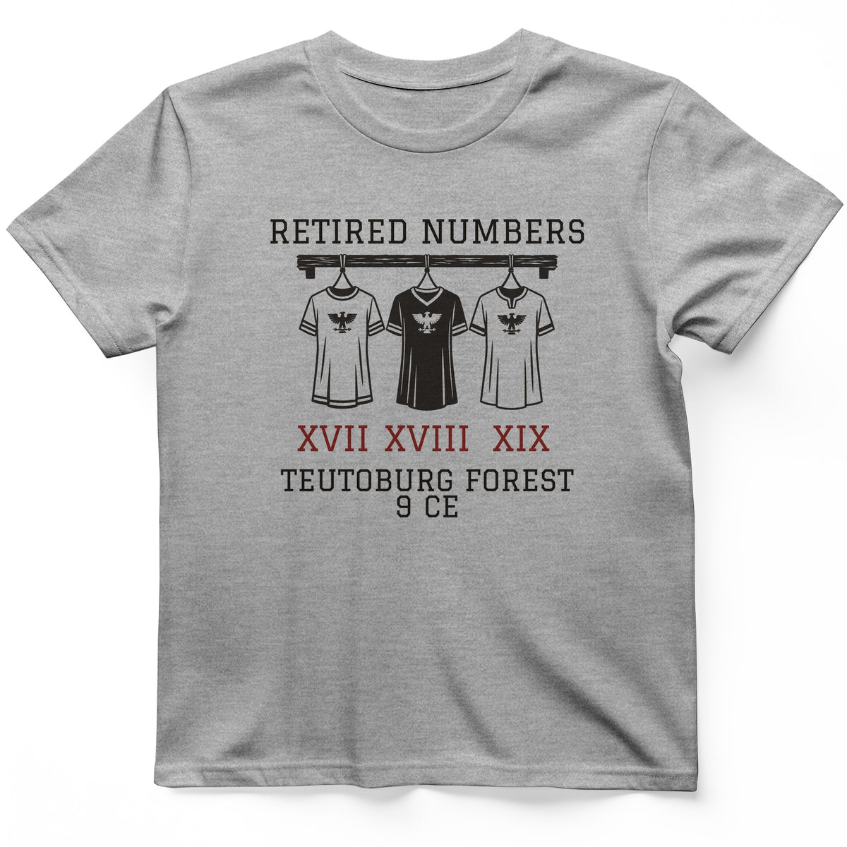 Teutoburg Retired Numbers T-Shirt