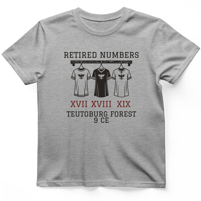 Teutoburg Retired Numbers T-Shirt