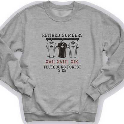 Teutoburg Retired Numbers Crewneck