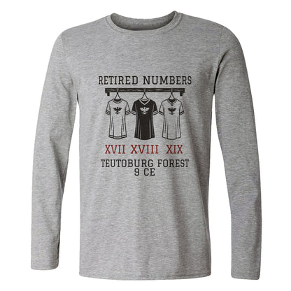 Teutoburg Retired Numbers Long Sleeve T-Shirt