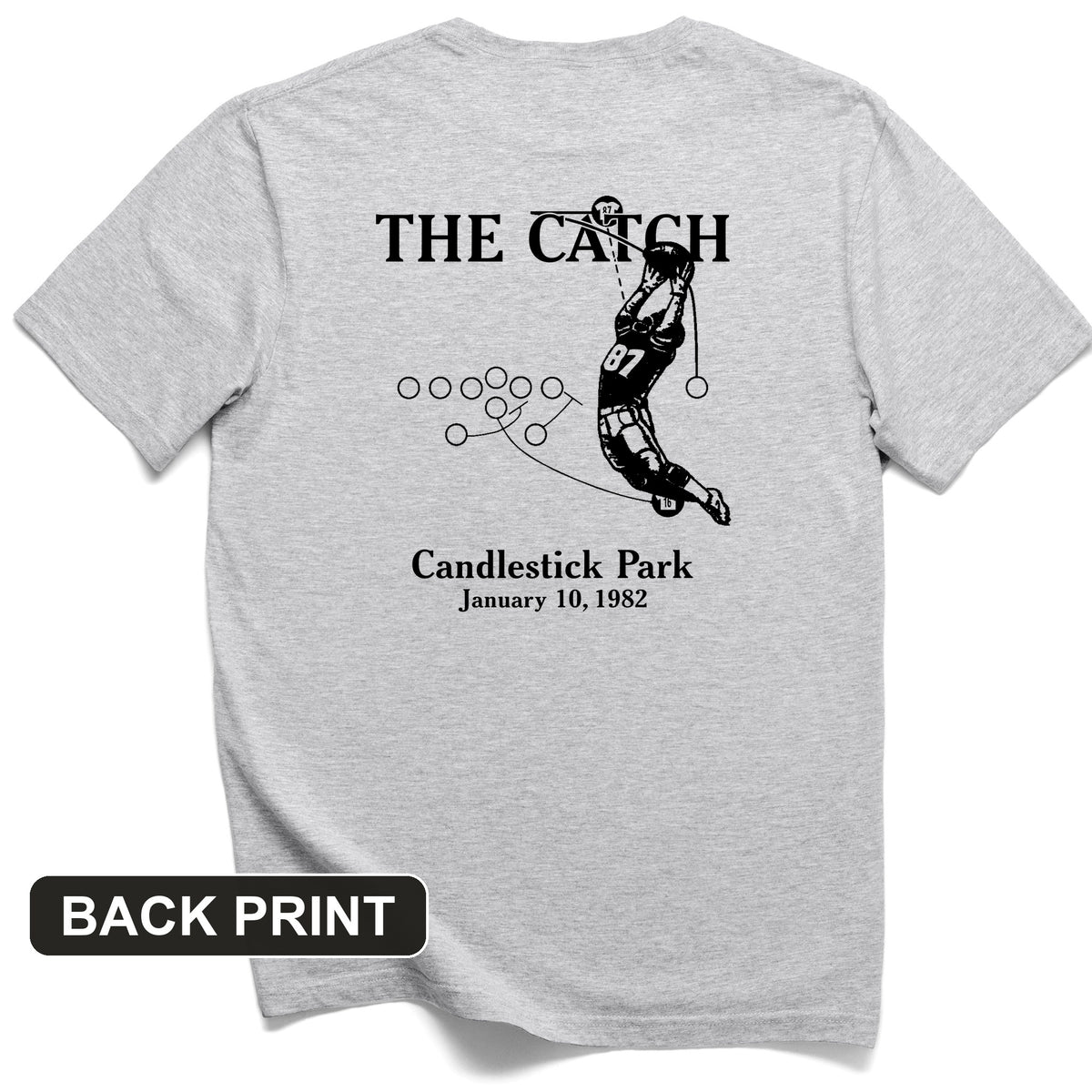 The Catch Back Print T-Shirt
